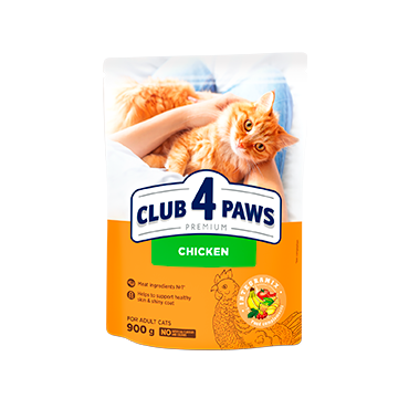 CLUB 4 PAWS PREMIUM "KANALIHAGA". TÄISSÖÖT LEMMIKLOOMATOIT TÄISKASVANUD KASSIDELE